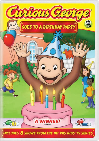 ג'ורג' הסקרן - הולך למסיבת יום הולדת (DVD)