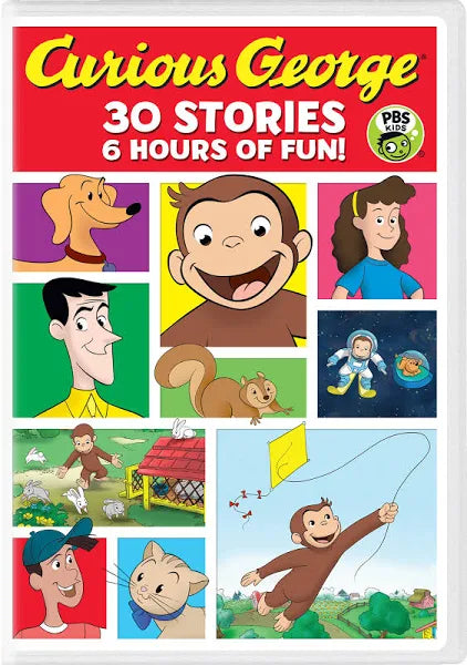 סקרן ג'ורג' - אוסף 30 סיפורים (DVD)