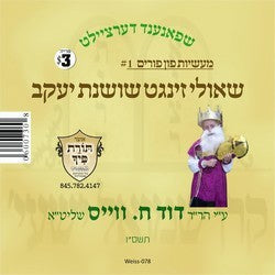 R' Duvid C. Weiss - Maasehs Fin Purim